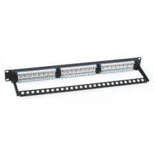 Патч-панель Cabeus PL-24-Cat.6A-Dual IDC 19