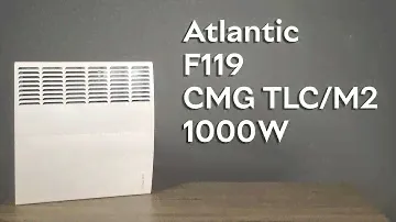 Розпаковка Atlantic F119 CMG TLC/M2 1000W