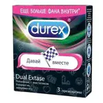 Презервативы Durex Dual Extase Emoji