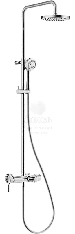 Душевая система со смесителем для ванны Kludi Logo Dual Shower System 6808305-00-0