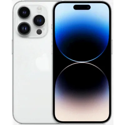Смартфон Apple iPhone 14 Pro 128 Гб, серебристый, Dual SIM (eSIM)