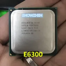Intel Pentium Dual-Core E6300 CPU SLGU9 CPU 800/2.8 GHz LGA 775 Processor