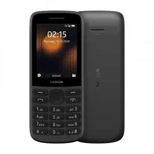 Телефон Nokia 215 4G Dual Sim (черный)
