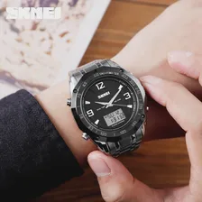 🛍 SKMEI Dual Time Мужские Цифровые спортивные часы Chrono Alarm мужские наручные часы модные мужские часы с датой 1504