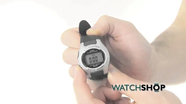 Casio Men's Sports Alarm Chronograph Watch(W-42H-1AVES)