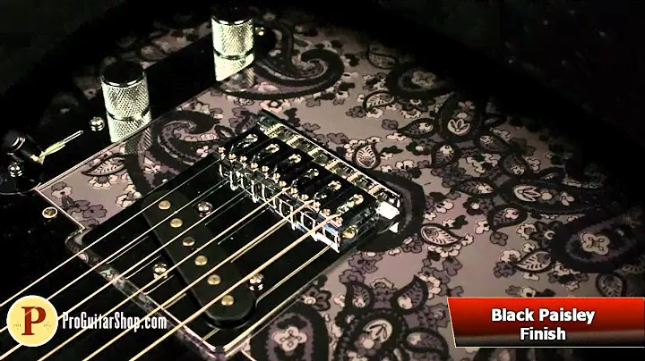 Fender FSR Black Paisley Telecaster