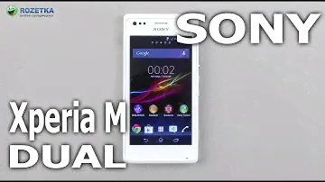 Распаковка Sony Xperia M Dual C2005 White