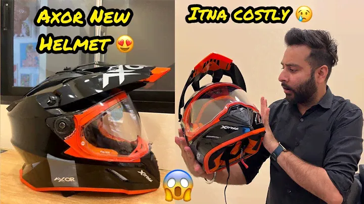 My New Helmet Worth RS 750000 😱 | Axor X Cross Dual Visor 😍 | Newly Launched