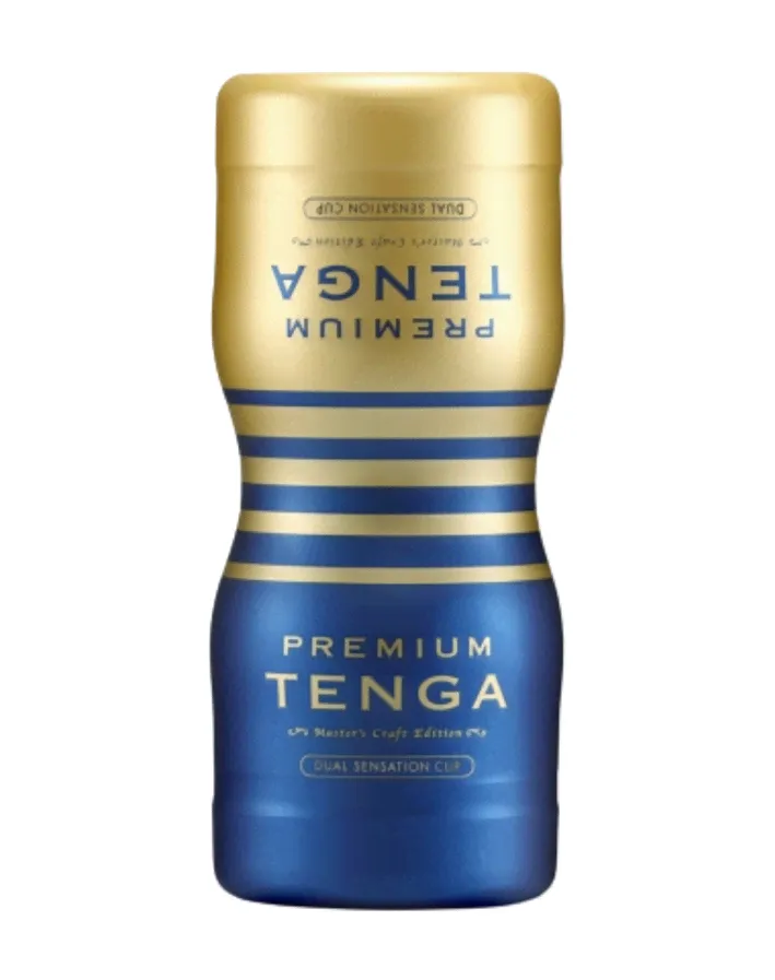 Мастурбатор Tenga DUAL SENTATION CUP PREMIUM, 15.5, Прозрачный