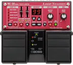 Двухпедальный лупер BOSS RC-30 dual track looper Loop Station фразовый сэмплер