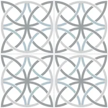 Плитка DUAL GRES CHIC BOSHAM WHITE 45x45 см