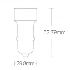 Автомобильное зарядное устройство на 2 USB Xiaomi 70mai Metal Dual-Port Car Charger Silver (Midrive CC02)