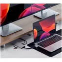 Хаб-разветвитель USB Satechi Type-C Dual Multimedia Adapter Silver ST-TCDMMAS