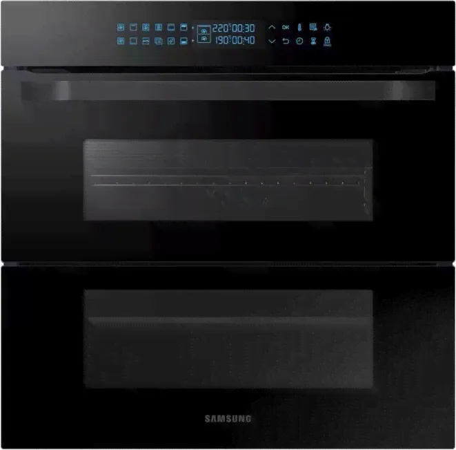 Духовой шкаф Samsung NV75N7646RB/WT c Dual Cook Flex, 75 л черный