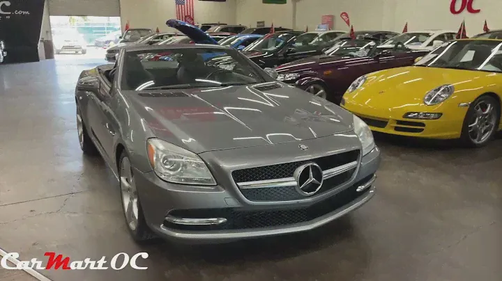2012 Mercedes-Benz SLK 350 2dr Convertible for sale in Costa Mesa, Orange County, California