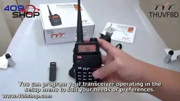 TYT THUVF8D 136-174/400-520MHz Dual Band Radio
