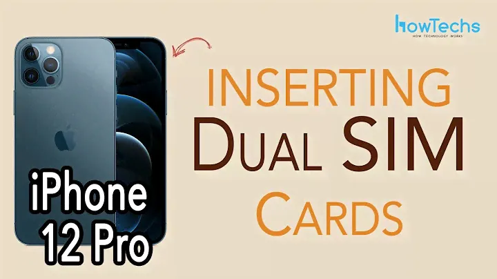 iPhone 12 Pro — Две SIM-карты — Как вставлять и извлекать физические SIM-карты | Хаутекс