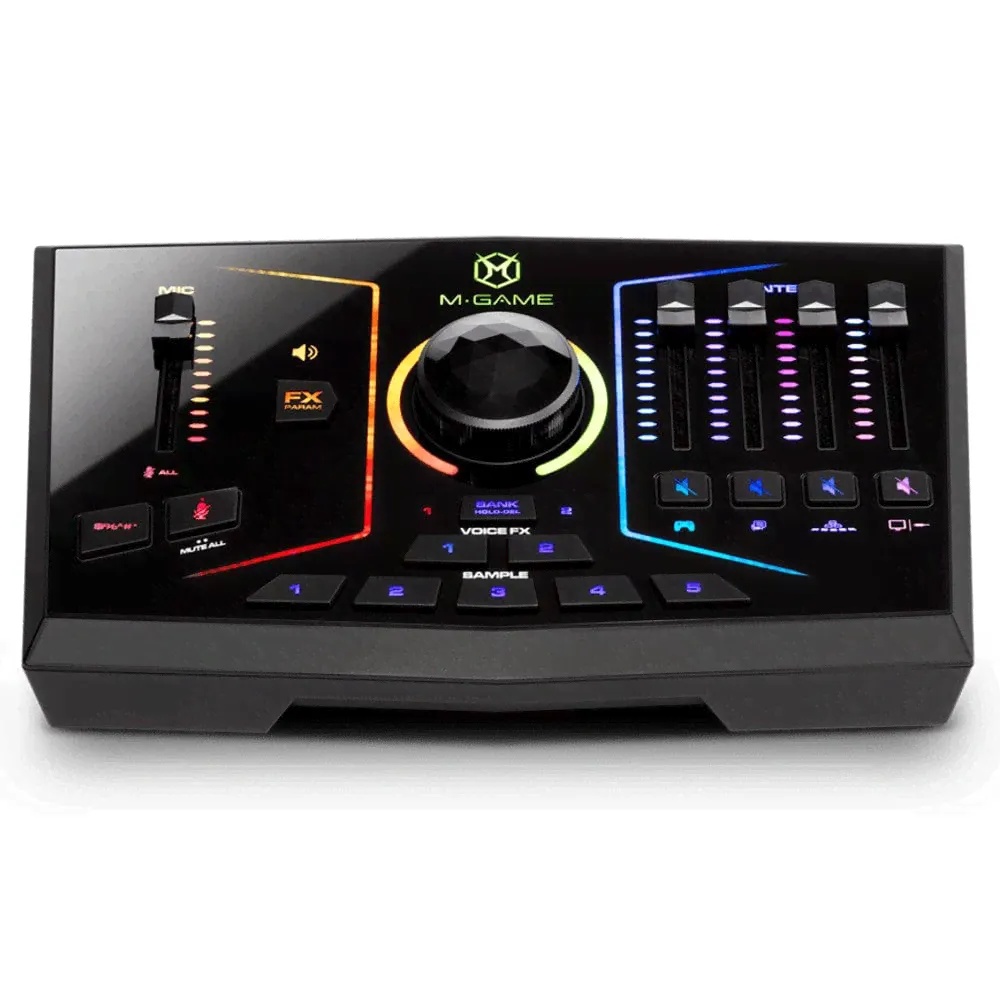 M-Audio M-Game RGB Dual USB Streaming Audio Interface-2