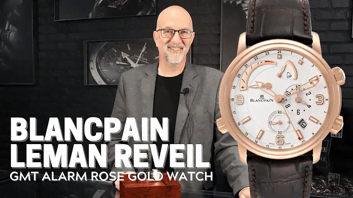 Blancpain Leman Reveil GMT Alarm 18k Rose Gold Mens Watch 2841-3642-53B | SwissWatchExpo
