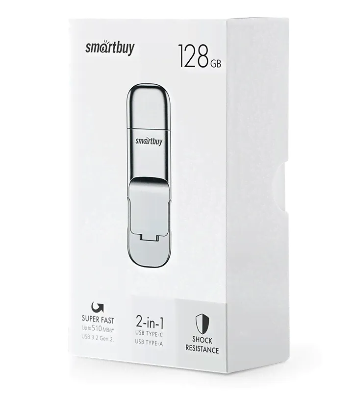 КП USB 128GB/Smart Buy M5 Dual Type-C/Type-A