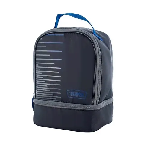 Термосумка Thermos Value Dual Lunch Kit (3 л.), черная-0