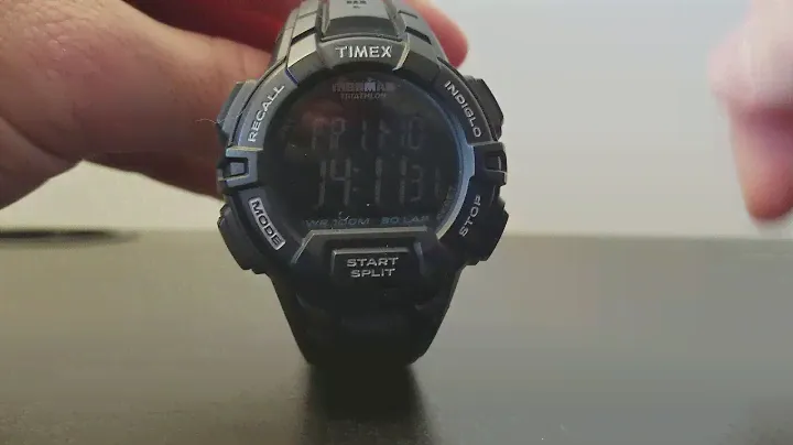 How to use "Night Mode" on the TIMEX IRONMAN watch.