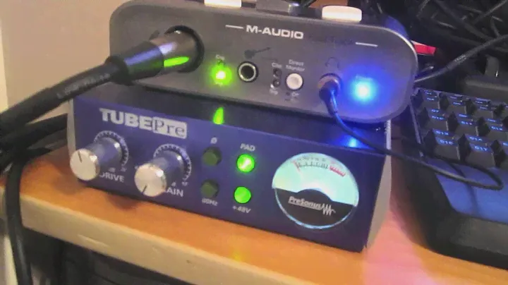 PreSonus TubePre - FIRST THOUGHTS