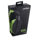 Наушники Perfeo Dual Black-Green