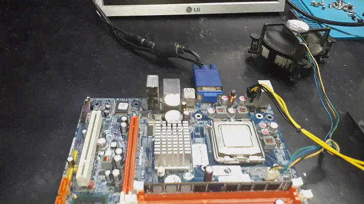 Placa-mãe de PC  DDR3 não dá vídeo modelo da placa EuP 1066 parte 1
