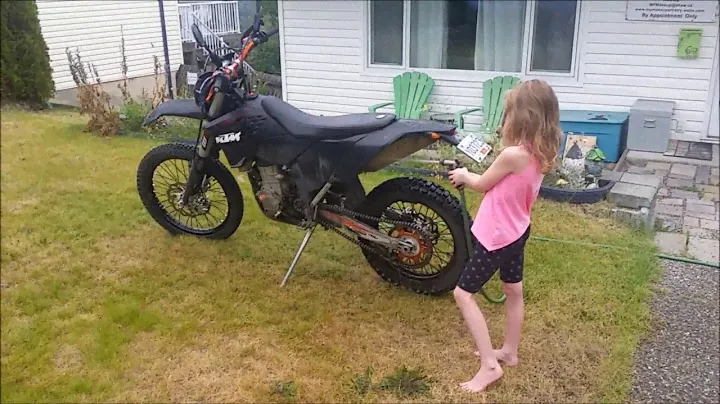 Kenda K270 Dual Sport Tires on 2010 KTM XCW