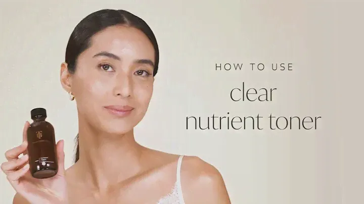 How To Use:Clear Nutrient Toner