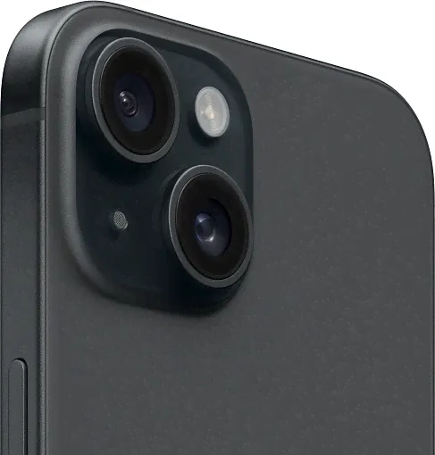 Смартфон Apple iPhone 15 Dual Sim 256GB, чёрный-1