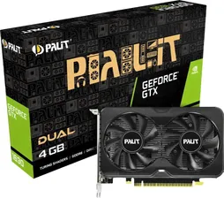 Palit Видеокарта GeForce GTX 1630 4 ГБ (DUAL NE6163001BG6-1175D)