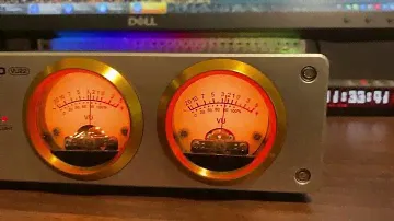 Douk Audio VU22 MIC+LINE Dual Analog VU Meter Sound Level Meter