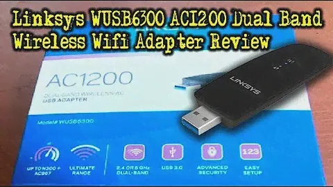 Обзор двухдиапазонного беспроводного Wi-Fi-адаптера Linksys WUSB6300 AC1200