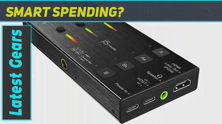 j5create Live Video Capture Card JVA06 - The Best Dual HDMI to USB-C Capture Solution!