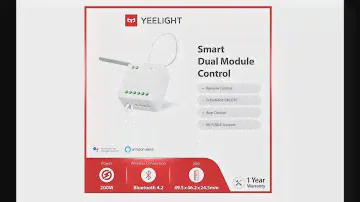 Xiaomi Yeelight Smart Dual Control Module - Ecovill Trading Kft.