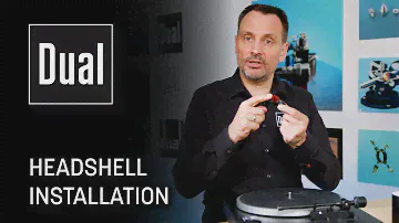 How to install the headshell on a Dual CS-Series turntable