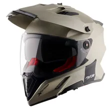 Шлем AXOR X-CROSS DUAL VISOR SC-E цв.никель L