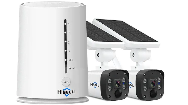 Hiseeu Wireless Security Camera Outdoor Unboxing and Setup