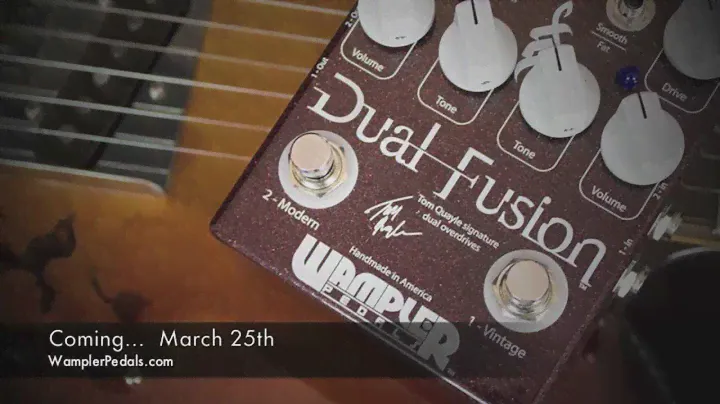 Wampler Pedals Tom Quayle Signature Dual Fusion