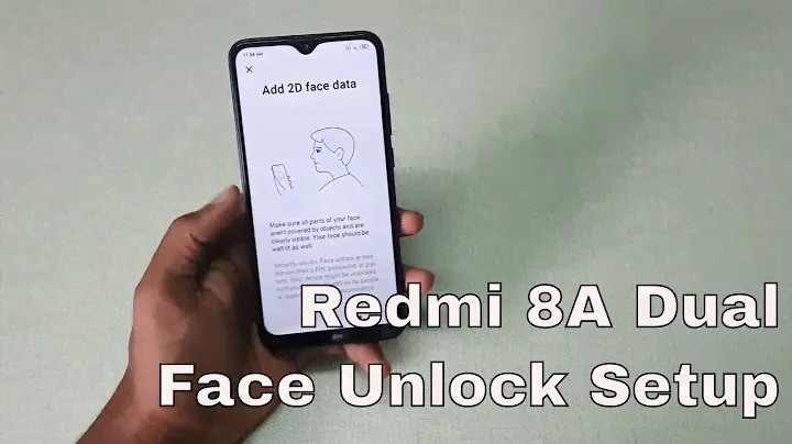 Redmi 8A Dual | 8A Pro  Face Unlock Setup & Working