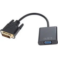 Адаптер Конвертер Переходник DVI-D dual link (male) - VGA (female) 0.1m