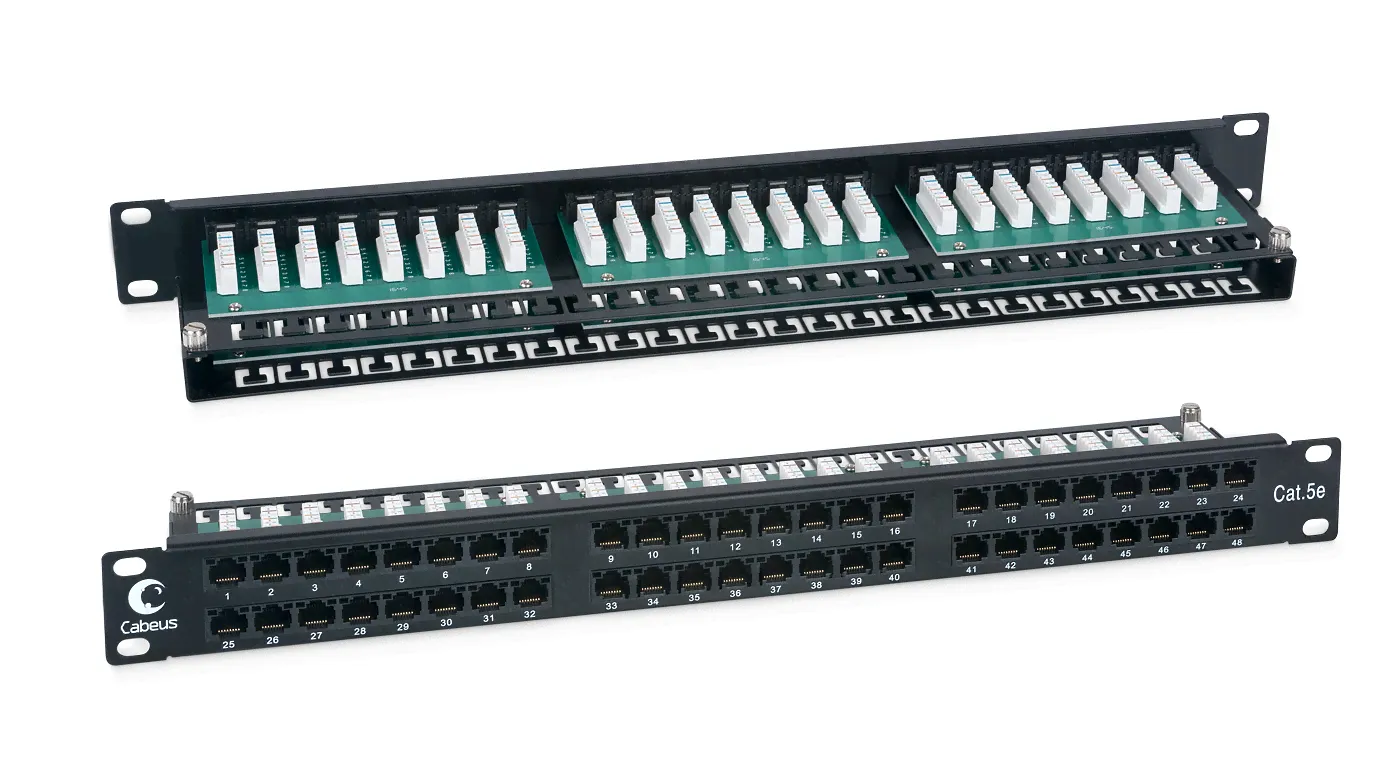 Cabeus PLHD-48-Cat.5e-Dual