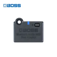 BOSS Bluetooth Audio MIDI Dual Adapter Адаптер Bluetooth Быстрая и простая установка Электропитание через хост-продукт