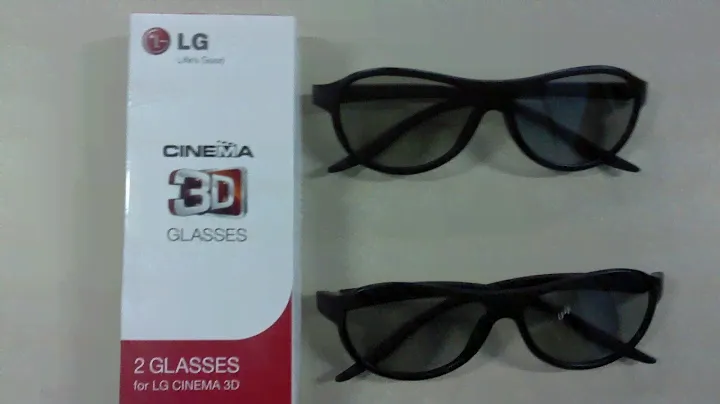 Unboxing LG Cinema 3D Glasses