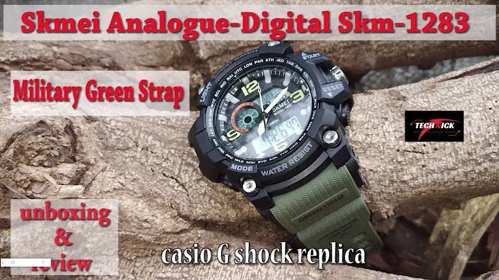Casio G shock replica - Skmei Skm-1283 | Unboxing and Review | தமிழ்[Tamil]