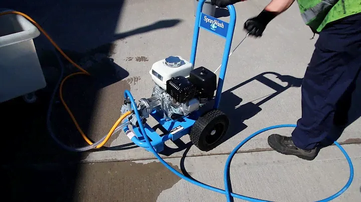 Dual Pumps Soft Wash Unit SW116PHR Engine Pump Unit