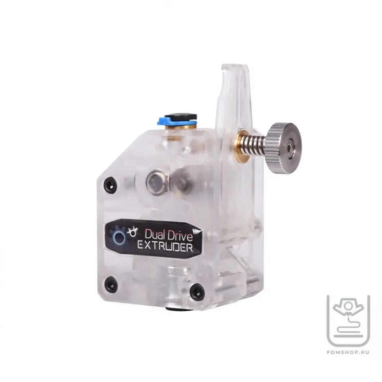 Механизм подачи BMG Dual Drive Extruder (прозрачный) для 3d принтера
