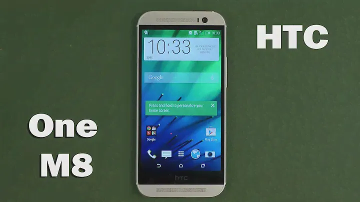 Распаковка HTC One M8 Silver